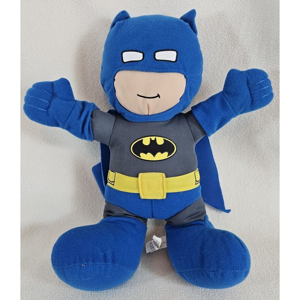 Batman Super Friend Buddy‎ 14" Blue Plush Toy Factory 2017 DC Comics Toddler